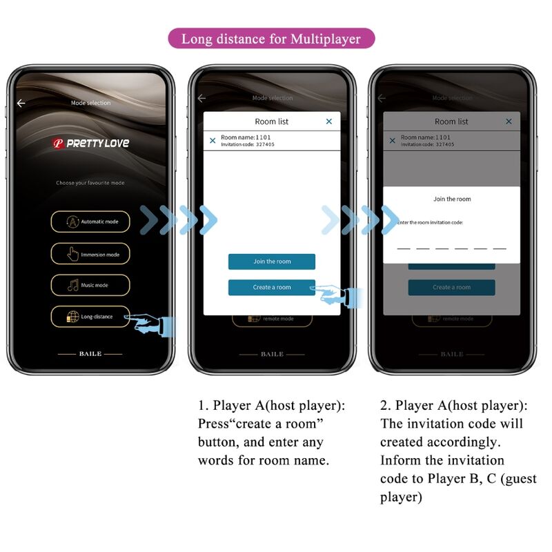 Casper Purple Laetav Vibro-muna