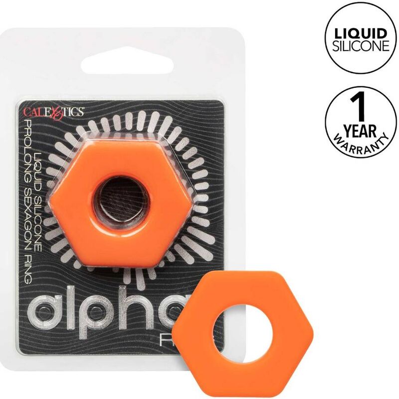 Alpha Prolong Sexagon Rõngas Oranž