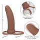 Maxx Thick topeltpenetraator 10 vibratsioonirežiimiga – pruun