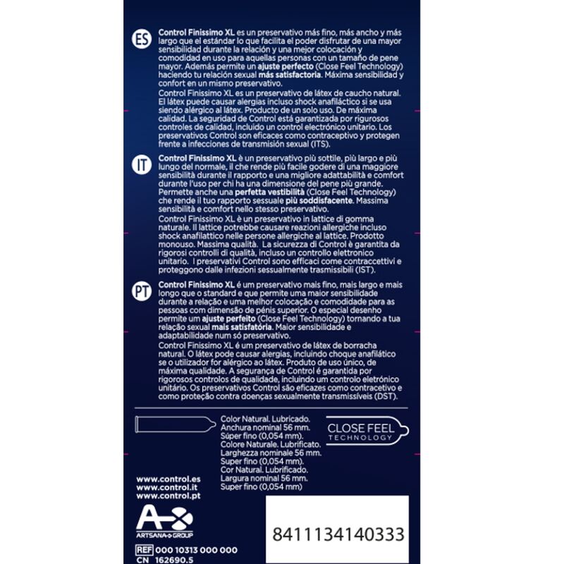 Finissimo XL Kondoomid 12 tk