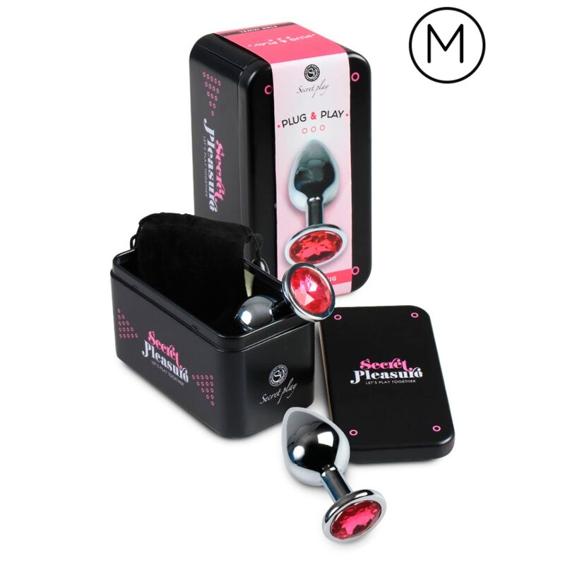 Anaalplug Fuksia 8 cm