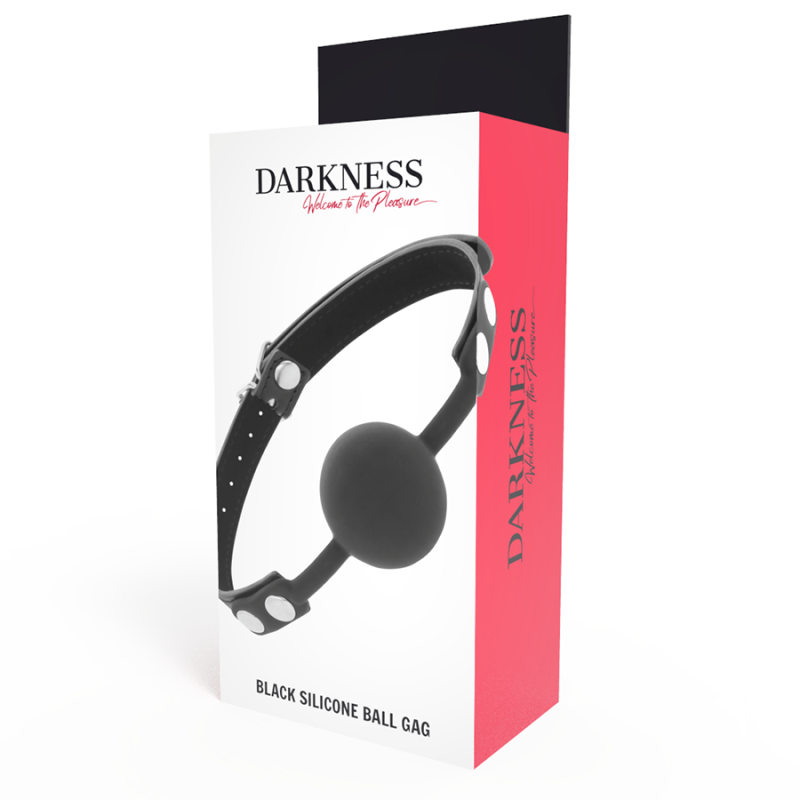 Darkness mustast silikoonist suupress