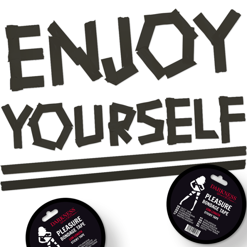 Liimiga Must Bondaažiteip 15m