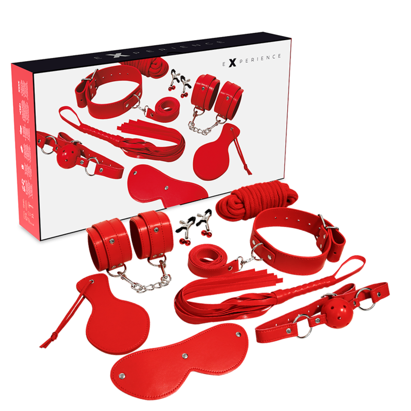Experience BDSM Fetish Komplekt Punane Seeria