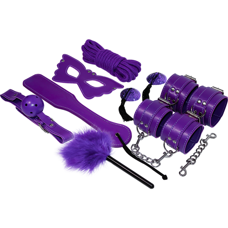 Experience BDSM fetišikomplekt Purple Series