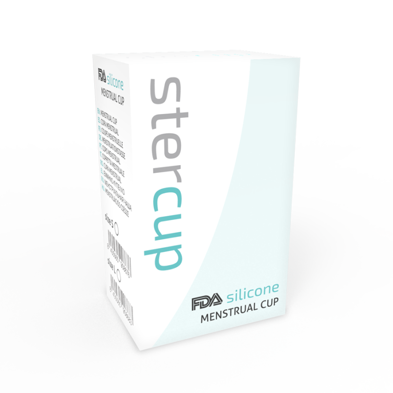Stercup FDA silikoonist menstruaalkupp roosa - suurus L