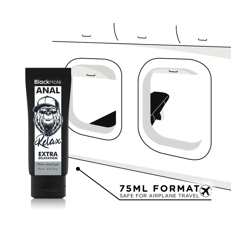 Black Hole vee baasil anaaldilataatori geel 70 ml