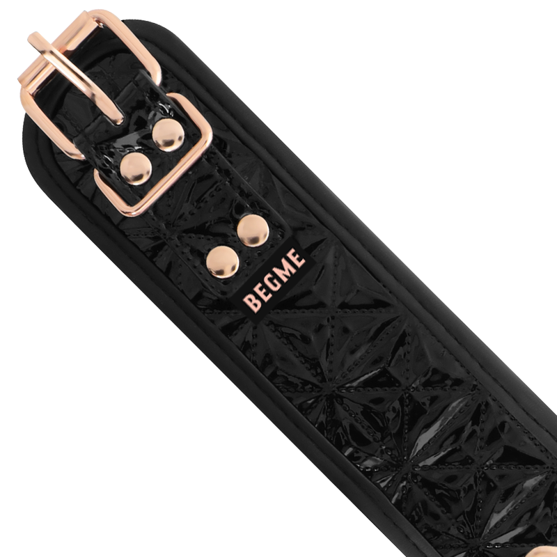 Black Edition premium vegannahast kaelarihm neopreenvoodriga