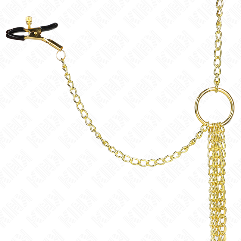 4 Reguleeritavat Kuldset Nibude ja Kliitori Klambrit