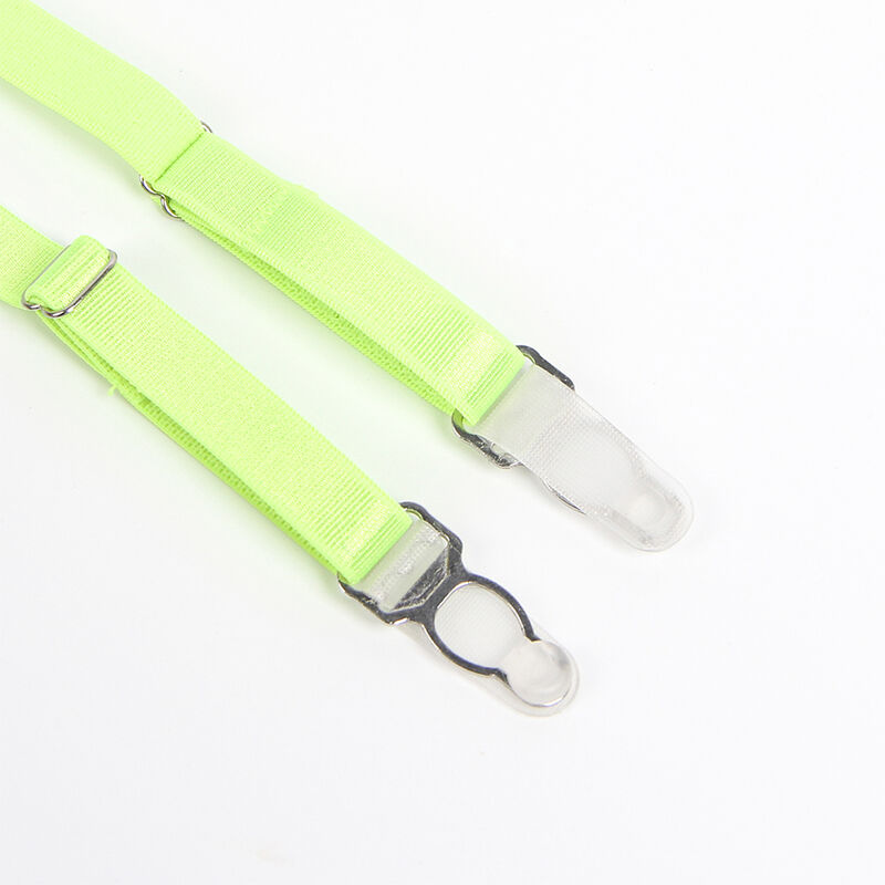 955328 Rinnahoidjaterühm pitsi ja sukahoidjatega roheline ja sinine L/XL