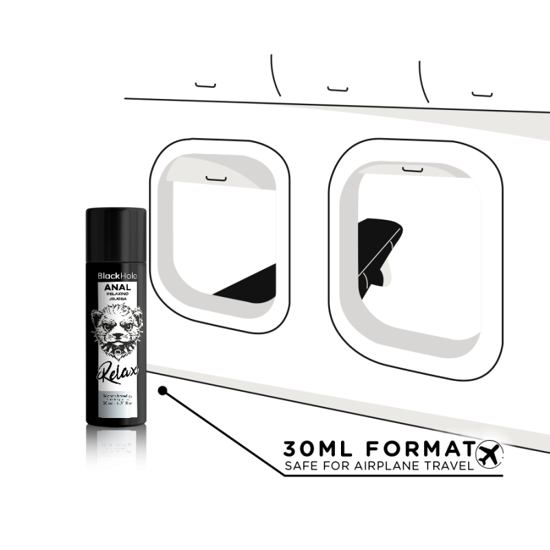 Black Hole Anal Relax jojobaekstraktiga silikoonpõhine anaallibesti 30 ml