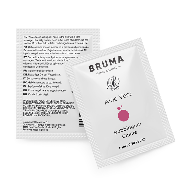 Aloe Vera libistav geel närimiskummi maitsega 6 ml